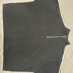 ADRER エクストラクオリティコットンポンチドルマンハーフリングジップTの画像