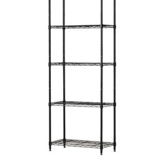 中古 収納ラック 5段 高さ調整可能 多用途の画像