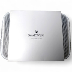 SWAROVSKI　ポーチ　ホワイトメッシュの画像