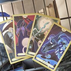スカイリム タロットカード Skyrim Tarot タロット占い解説書付きの画像