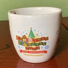 ミッキーマウスミニーマウスサンタマグカップ 2003 クリスマスディズニーランドの画像