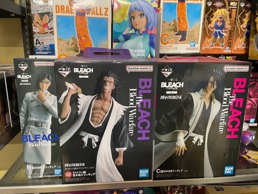 一番くじ　ブリーチ　千年決戦篇　フィギュア　3体セット