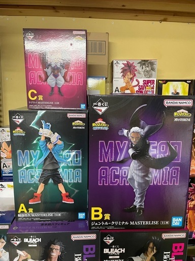 一番くじ　僕のヒーローアカデミア　フィギュア3体セット