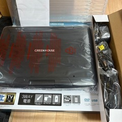 14インチTVチューナー内蔵DVDプレイヤーの画像