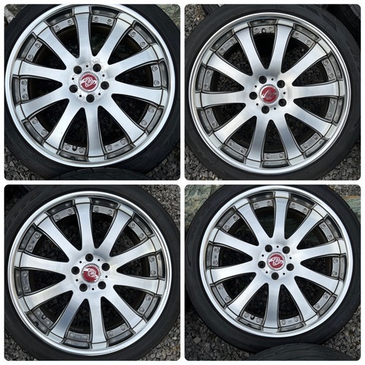 20インチ 夏タイヤ 4本セット TANABE SSR Vienna ZWEEL