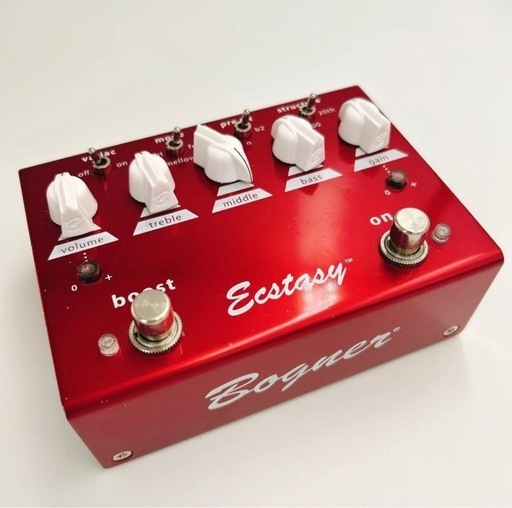 【予定があえば出張します】Bogner Ecstasy Red ギターエフェクター