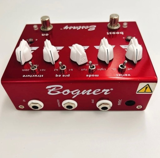 【予定があえば出張します】Bogner Ecstasy Red ギターエフェクター