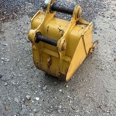 0.25用幅狭バケット　コマツ純正　ピンブッシュ付き komatsu bucket 土木 側溝の画像