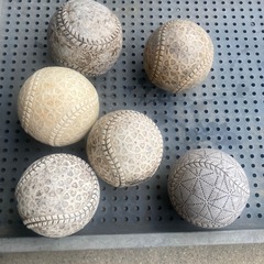 軟球、硬球の画像