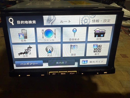 KENWOOD 彩速ナビ MDV-727DT