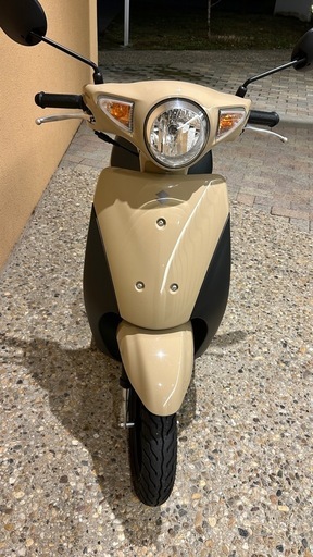 新車同様　屋内保管　スズキ　レッツ　let's  ベージュ