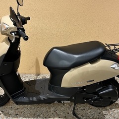 新車同様　屋内保管　スズキ　レッツ　let's  ベージュ の画像