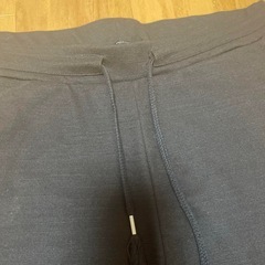 ZARA ブラック ドローストリング スラックス の画像