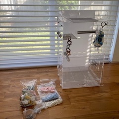 フクロモモンガ　アクリルケージ　爪研ぎ　newえんちメーカーの画像
