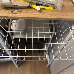 炊飯器　レンジ　ラック　棚　収納の画像