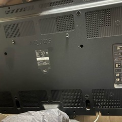 ★ジャンク品★SHARPテレビ + リモコンの画像