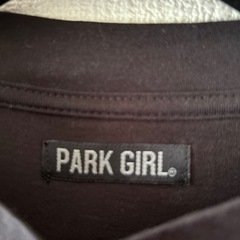 PARK GIRL黒Tシャツの画像