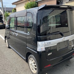 個人分割可能🉑平成24年式　タントカスタムX  人気の黒　走行16.6万　カスタム多数🉐現状渡し（二年車検渡し可能🉑）の画像