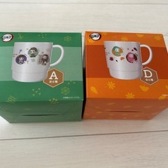 鬼滅の刃　ミルキーマグカップ　２個セット
の画像