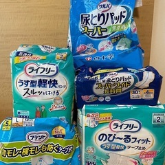 介護用品まとめ☆おむつ☆シーツの画像