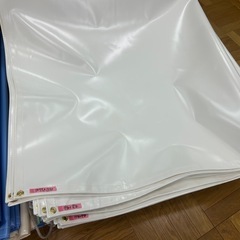 レジャーシート　ターフ　メッシュ日除けの画像