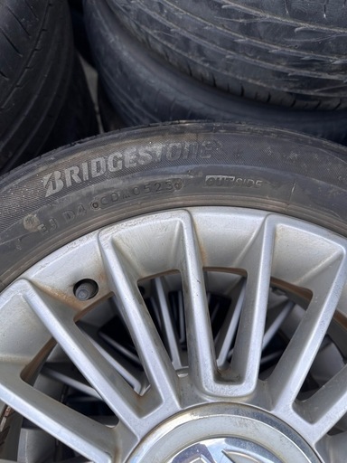 フォルクワーゲン アップ　VWup 純正　ホイールタイヤ　セット　4本　185/55R15