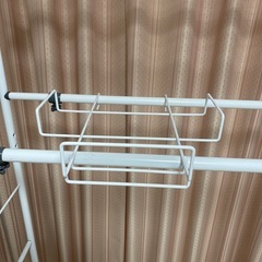 【ニトリ・サイズ調整可能】ランドリーラックの画像