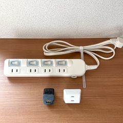 【市内配達無料】LED60灯アーム式デスクライト＋メンテナンス用品など6点＋おまけ2点の合計8点の画像
