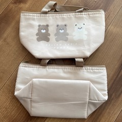 ※お話中　セリア　お弁当保冷バッグの画像
