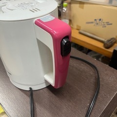 【引き渡し予定者あり】無料で差し上げます。パナソニック　小型電気ケトル　動作確認済みの画像