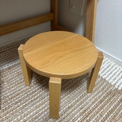 木製【ハイローデスク＋スツール】 moi（モイ）の画像