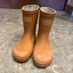OMNES 子供用レインブーツ　16cm 無料で差し上げますの画像