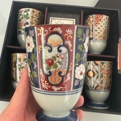 有田焼 四季夢彩　湯飲み5個セットの画像