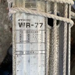 2連ハシゴ 7.78mの画像