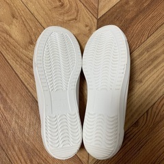 上履き19.0cm 白の画像