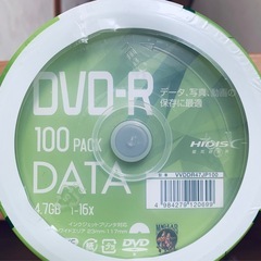 DVD-R  100枚　未開封の画像