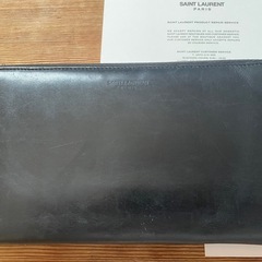 SAINT LAURENT スタッズ　長財布　牛皮　サンローラン　の画像