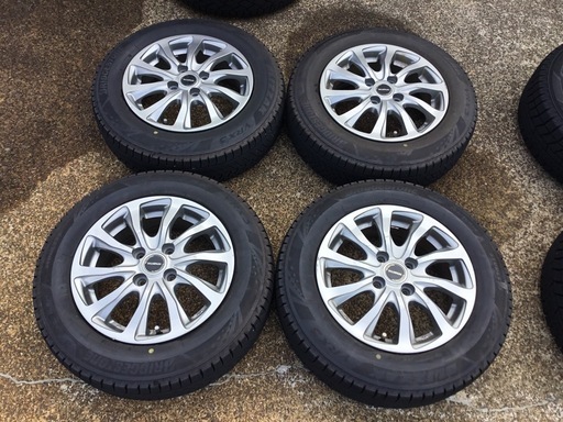 165/70R14 スタッドレスタイヤ付きアルミホイール4本セット