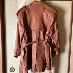 羊革　　ハーフコートの画像