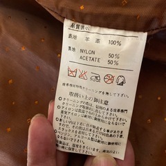 羊革　　ハーフコートの画像
