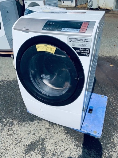 ♢日立 ドラム式電気洗濯乾燥機【2018年製】BD-SV110BL