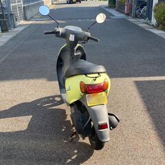 スズキ　Lets4　60cc　黄色ナンバー　原付の画像