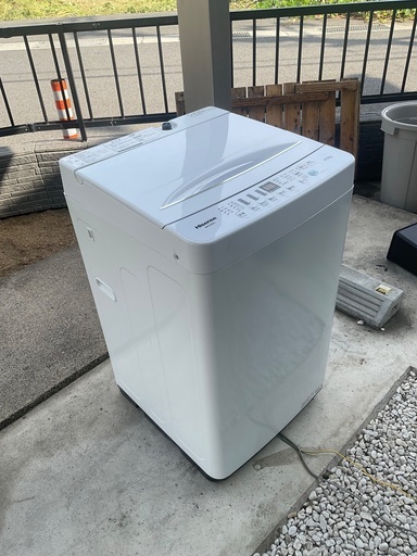 売約済み【分解洗浄済み】ハイセンス全自動洗濯機　4.5kg(2020年製)プロフィール必読