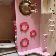子供おもちゃままごとキッチンの画像