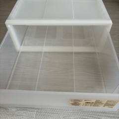 【無印良品】クローゼットケース・引出式・小の画像