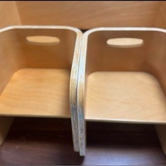 コロコロデスク&チェア　ナチュラル　ホップルの画像