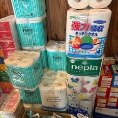 9/9限定！！生活雑貨まとめ売り　トイレットペーパーティッシュペーパー　洗剤の画像