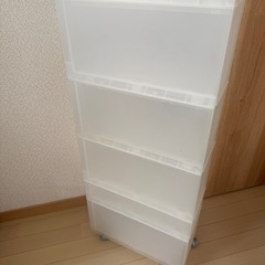 無印良品　引き出し　の画像