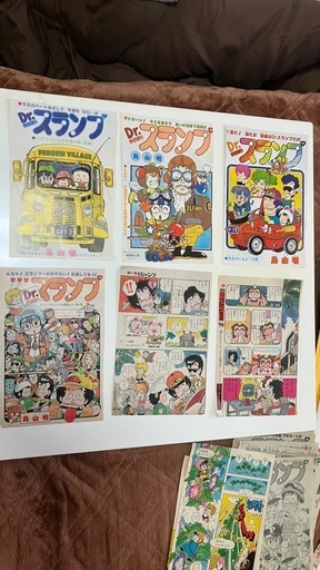 鳥山明　D rスランプ　アラレちゃん　扉絵