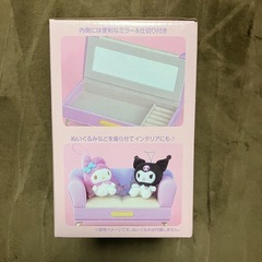 マイメロディ♡クロミ　ソファー型ジュエリーボックス　2種セットの画像